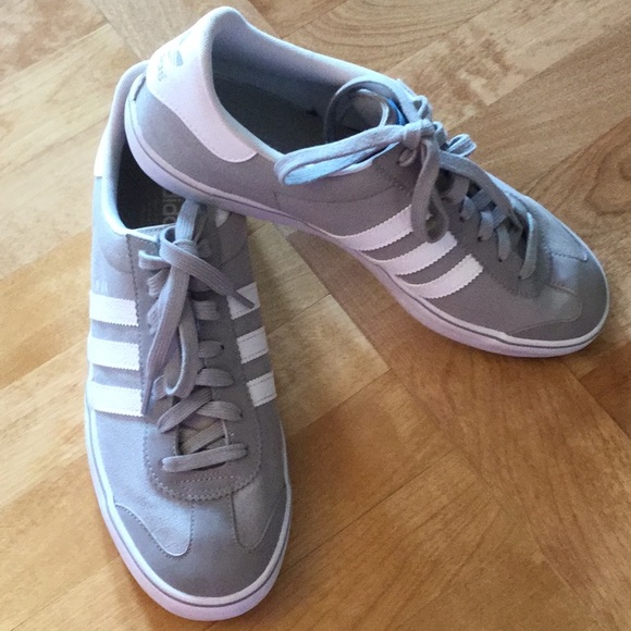light gray adidas shoes
